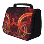 Construction Background Geometric Full Print Travel Pouch (Small)
