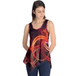 Background Fractal Abstract Sleeveless Tunic