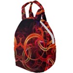 Abstract Seamless Pattern Travel Backpack