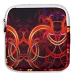 Construction Background Geometric Mini Square Pouch