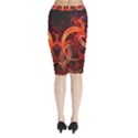 Midi Wrap Pencil Skirt 
