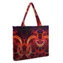 Zipper Medium Tote Bag Front