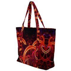 Zip Up Canvas Bag 