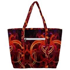 Zip Up Canvas Bag 
