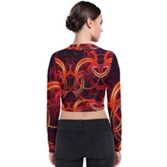 Long Sleeve Zip Up Bomber Jacket 