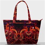 Construction Background Geometric Back Pocket Shoulder Bag 