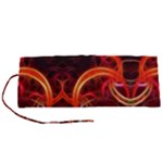Colorful Prismatic Chromatic Roll Up Canvas Pencil Holder (S)