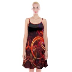 Spaghetti Strap Velvet Dress 