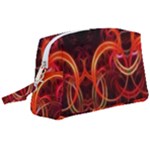 Construction Background Geometric Wristlet Pouch Bag (Large)