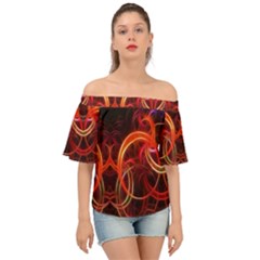 Off Shoulder Short Sleeve Top 