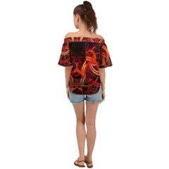 Off Shoulder Short Sleeve Top 