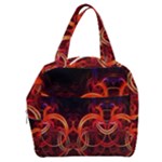 Construction Background Geometric Boxy Hand Bag
