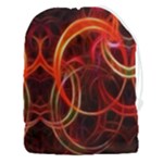 Construction Background Geometric Drawstring Pouch (3XL)