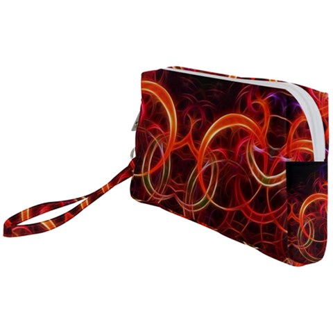 Abstract Seamless Pattern Wristlet Pouch Bag (Small) from ArtsNow.com