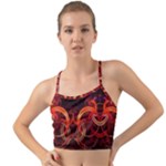 Construction Background Geometric Mini Tank Bikini Top