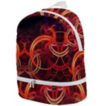 Colorful Prismatic Chromatic Zip Bottom Backpack