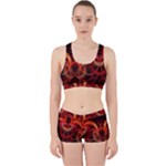 Background Fractal Abstract Work It Out Gym Set