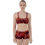 Background Fractal Abstract Perfect Fit Gym Set