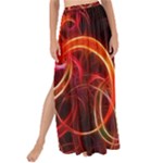 Background Fractal Abstract Maxi Chiffon Tie-Up Sarong