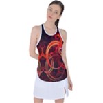 Colorful Prismatic Chromatic Racer Back Mesh Tank Top