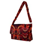 Construction Background Geometric Full Print Messenger Bag (M)