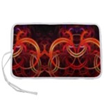 Abstract Seamless Pattern Pen Storage Case (L)