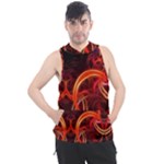 Colorful Prismatic Chromatic Men s Sleeveless Hoodie