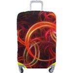 Background Fractal Abstract Luggage Cover (Large)