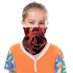 Construction Background Geometric Face Covering Bandana (Kids)