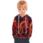 Background Fractal Abstract Kids  Overhead Hoodie