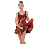 Background Fractal Abstract Inside Out Casual Dress