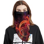 Construction Background Geometric Face Covering Bandana (Triangle)