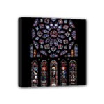 Rosette Cathedral Mini Canvas 4  x 4  (Stretched)