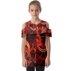 Fold Over Open Sleeve Top 