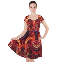 Cap Sleeve Midi Dress 