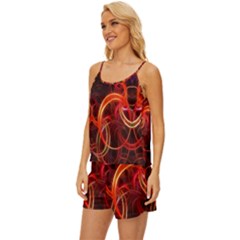 Satin Pajama Short Set 
