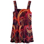 Background Fractal Abstract Kids  Layered Skirt Swimsuit