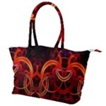 Background Fractal Abstract Canvas Shoulder Bag