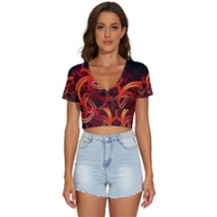 V-Neck Crop Top 