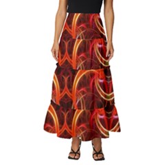 Tiered Ruffle Maxi Skirt 