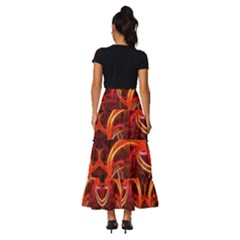 Tiered Ruffle Maxi Skirt 