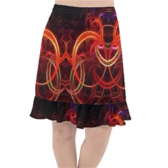 Fishtail Chiffon Skirt 