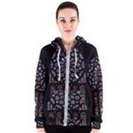 Rosette Cathedral Women s Zipper Hoodie