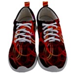 Background Fractal Abstract Mens Athletic Shoes