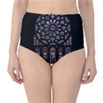 Rosette Cathedral Classic High-Waist Bikini Bottoms
