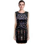 Rosette Cathedral Classic Sleeveless Midi Dress