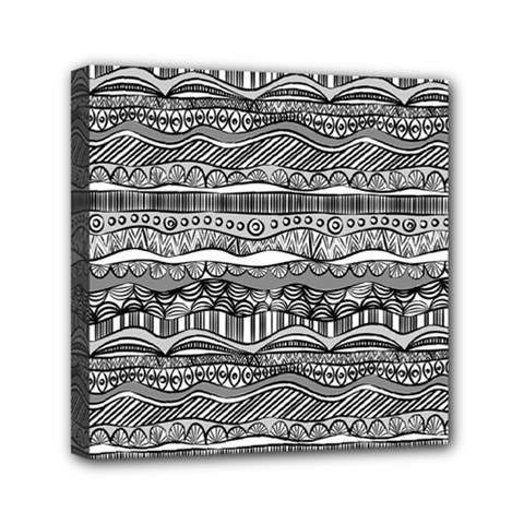 Ethno Seamless Pattern Mini Canvas 6  x 6  (Stretched) from ArtsNow.com
