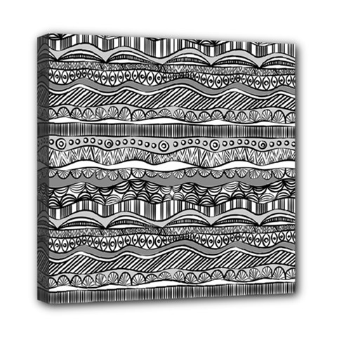 Ethno Seamless Pattern Mini Canvas 8  x 8  (Stretched) from ArtsNow.com