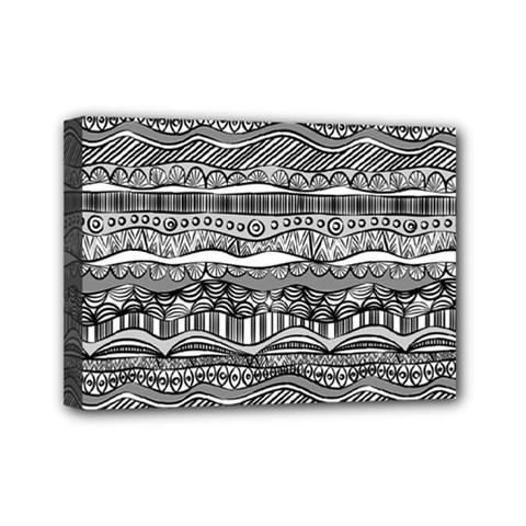 Ethno Seamless Pattern Mini Canvas 7  x 5  (Stretched) from ArtsNow.com