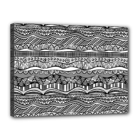 Ethno Seamless Pattern Canvas 16  x 12  (Stretched) from ArtsNow.com
